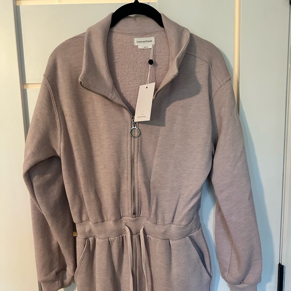 New lovers and friends KINSLEY JUMPSUIT lavender / pink size small - Picture 2 of 5